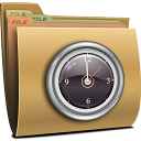Folder Scheduled Tasks Icon 128x128 png